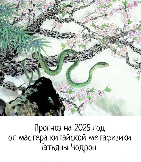 Прогноз на 2025 год от мастера фэншуй Татьяны Чодрон